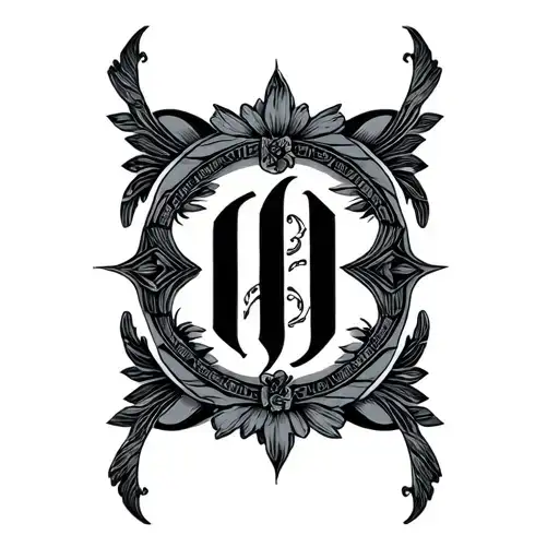 Two Word Ambigram Generator tattoo design idea