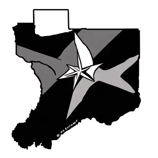 Texas tattoo design idea