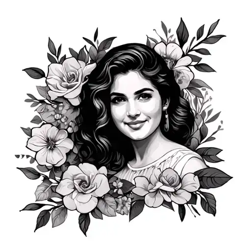 Memorial Mom tattoo design idea