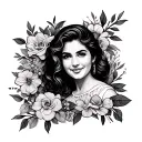 Memorial Mom tattoo design idea