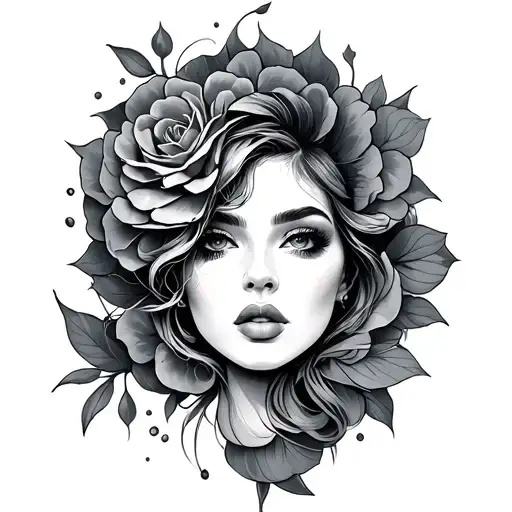 Coverup tattoo design idea