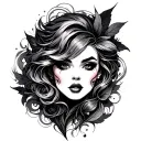 Shemale tattoo design idea