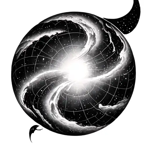 Pulsar Map tattoo design idea