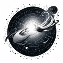 Pulsar Map tattoo design idea