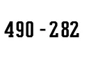 "490 282" tattoo design idea