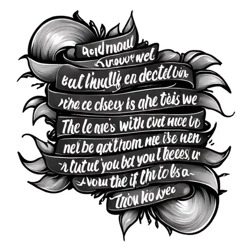 lines from Bhagwat Gita verse quote along tattoo design idea