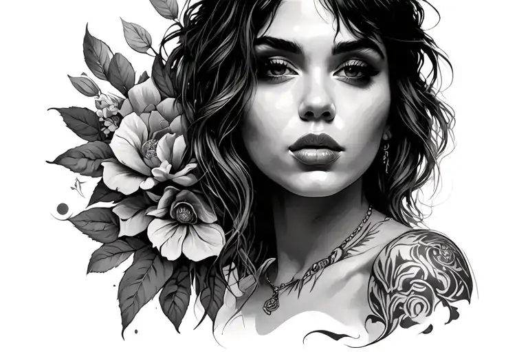 Halsey tattoo design idea