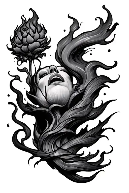 Its better to burn out than fade away  tattoo design idea