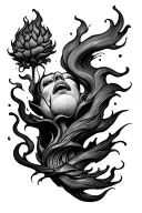 Its better to burn out than fade away  tattoo design idea