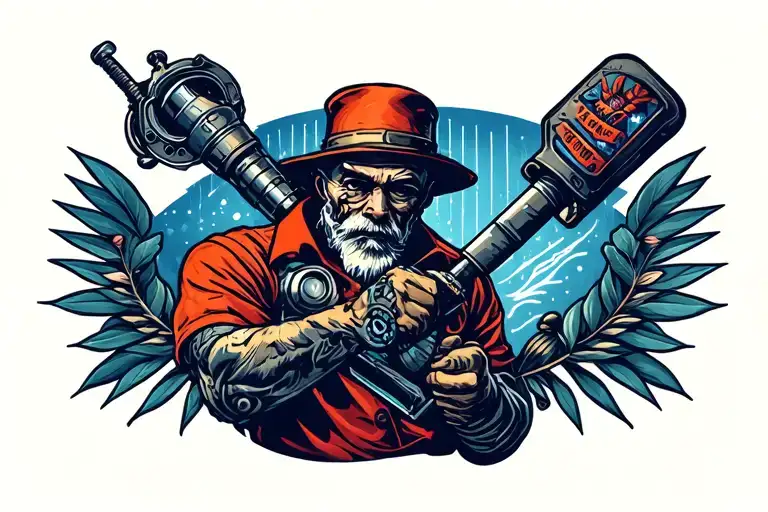 machinist tattoo design idea