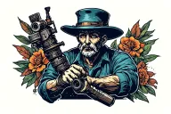 machinist tattoo design idea