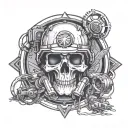 Military Intelligence Systems Maintainer  tattoo design idea