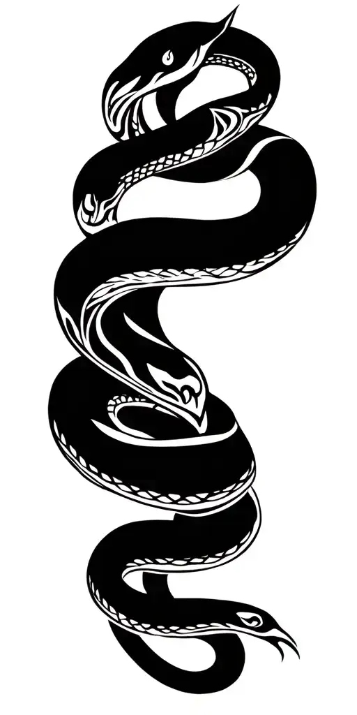 Wrap around arm sleeve tattoo snake   tattoo design idea