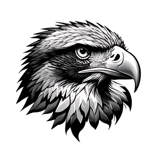 Philippine eagle tattoo design idea