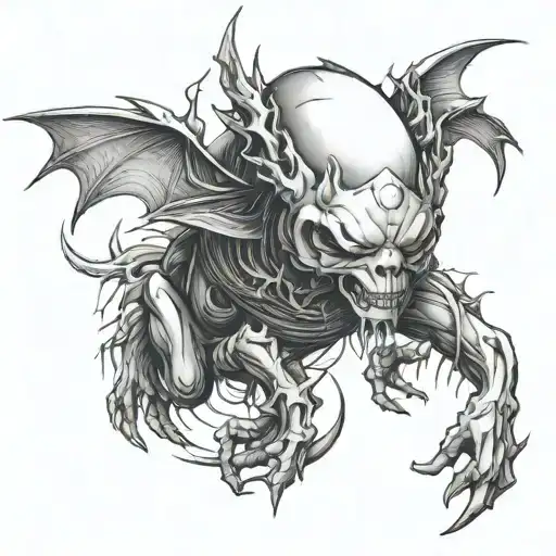Not Without Danger tattoo design idea