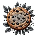 Cookie tattoo design idea
