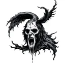 Overcoming fear god tattoo design idea