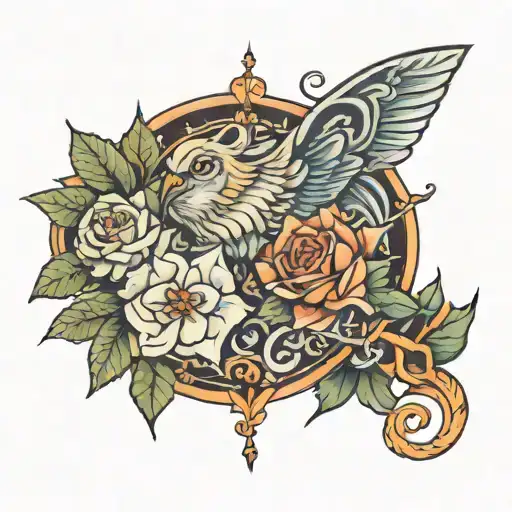 Alexandra Rose tattoo design idea