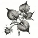 Bean Sprout tattoo design idea