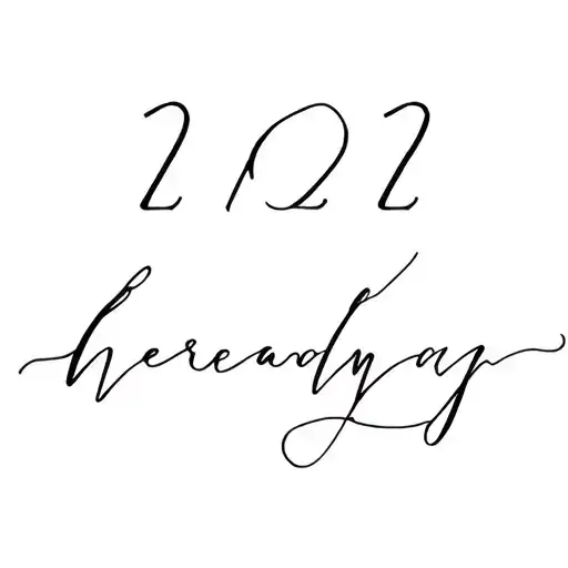 birthdate incorporated tattoo design idea