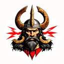 Heimdall's image tattoo design idea