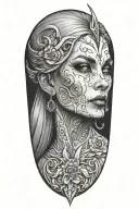 lilith diablo iv tattoo design idea