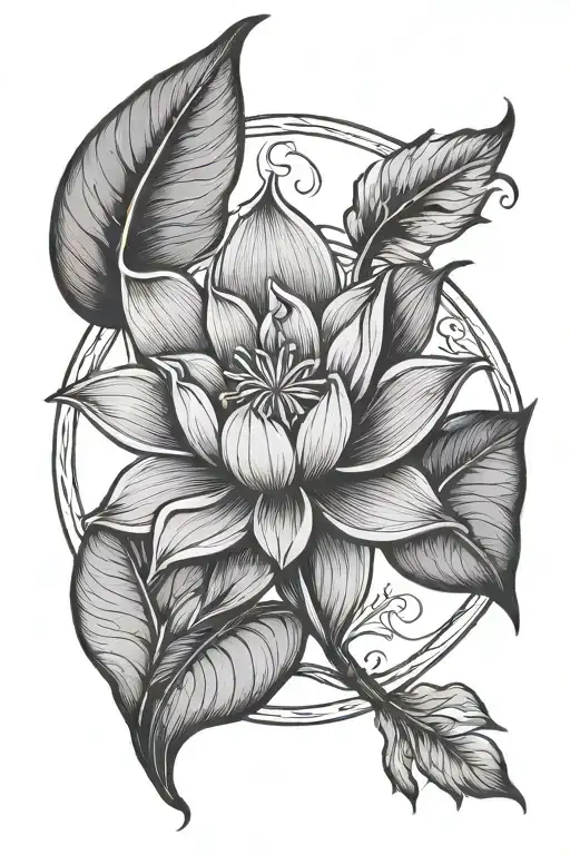 tree leaf symbol celtic maternity breastfeeding lily circle lotus tattoo design idea
