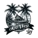 Key West tattoo design idea