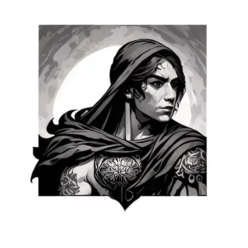 pantheon lol tattoo design idea