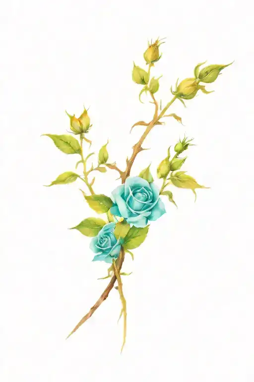 guns and roses intertwined tattoo design idea