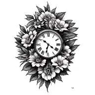 outdoors, love, and time  tattoo design idea