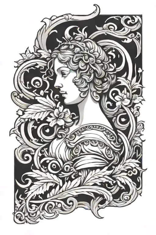 classical art renaissance style tattoo design tattoo design idea
