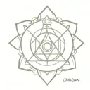 Chakra Hindu Mythology tattoo design idea