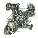 medicine, x-ray, decomposition, morgue, dead, pathologist tattoo design idea