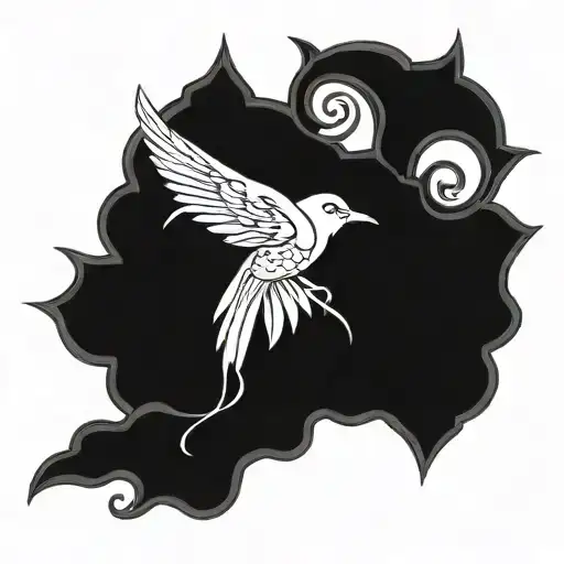 traditional norigae symbols tattoo design idea