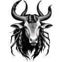 Taurus Scorpio tattoo design idea