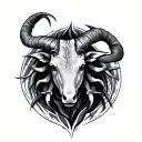 Taurus Scorpio tattoo design idea