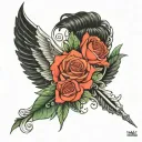 one direction tattoo design idea