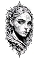 Healer tattoo design idea