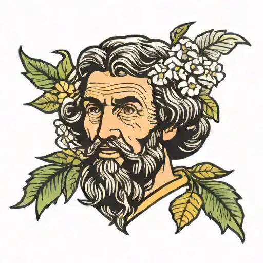 Saint Joseph tattoo design idea
