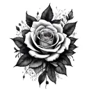 Dark Romance tattoo design idea