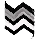 Chevron tattoo design idea