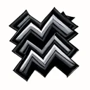 Chevron tattoo design idea
