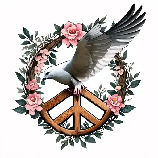 peace dove, familytree, for men, forearm, family meaning and also written in text tattoo design idea