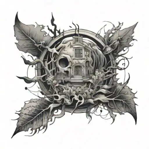 environmental tattoo design idea