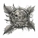 environmental tattoo design idea