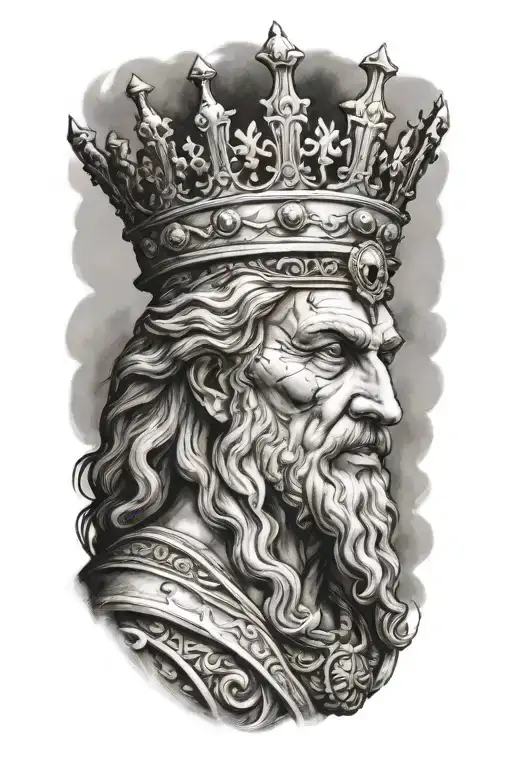 king David III tatoo tattoo design idea