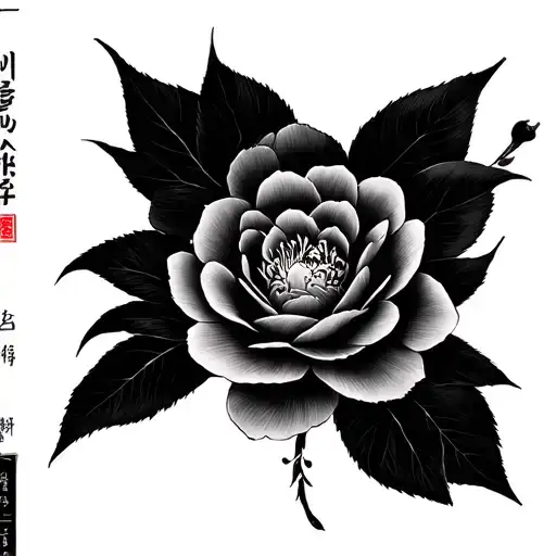 Korean tattoo design idea