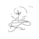 cartoon tattoo design idea