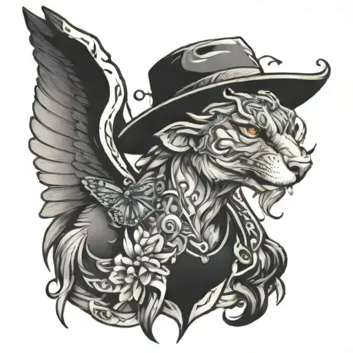 chosen one  unique tattoo design idea